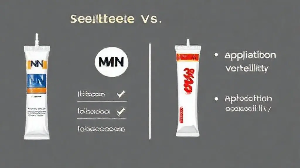 妙粘(MN)密封胶与3M密封胶竞品对比分析