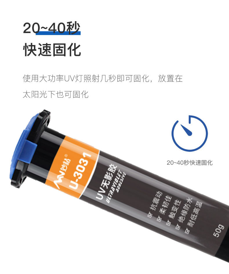 摄像头模组UV胶