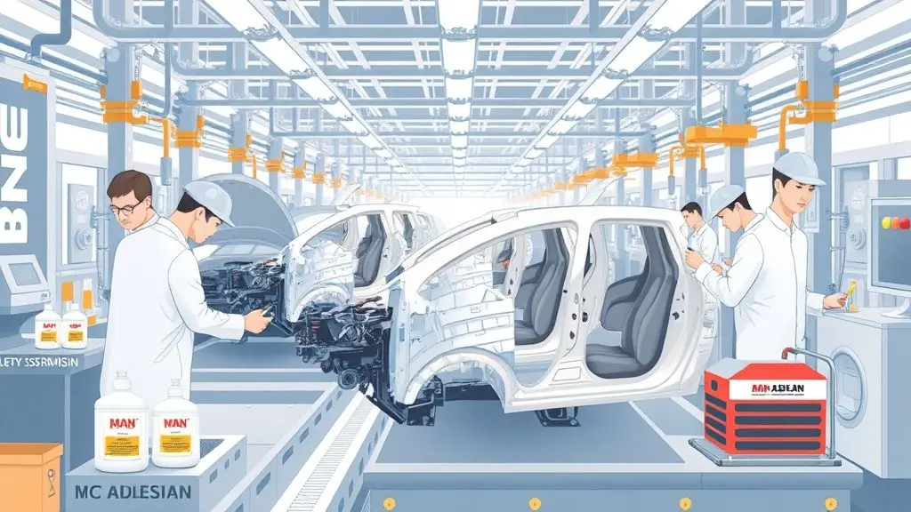 妙粘(MN)汽车零件固定解决方案：卓越性能与可靠性