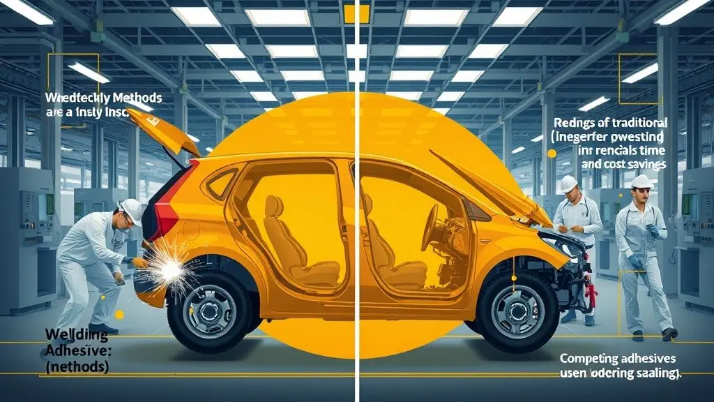 汽车装配优化：妙粘(MN)胶水助力高效生产